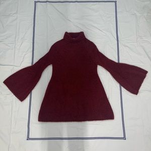 Red Sweater Dress made in Italy